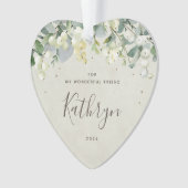 Pour Mon Ami Noël Coeur Non Photo (devant)