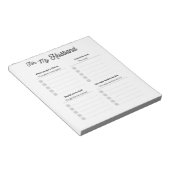 Pour mon Bloc-notes pour mari (Incliné)