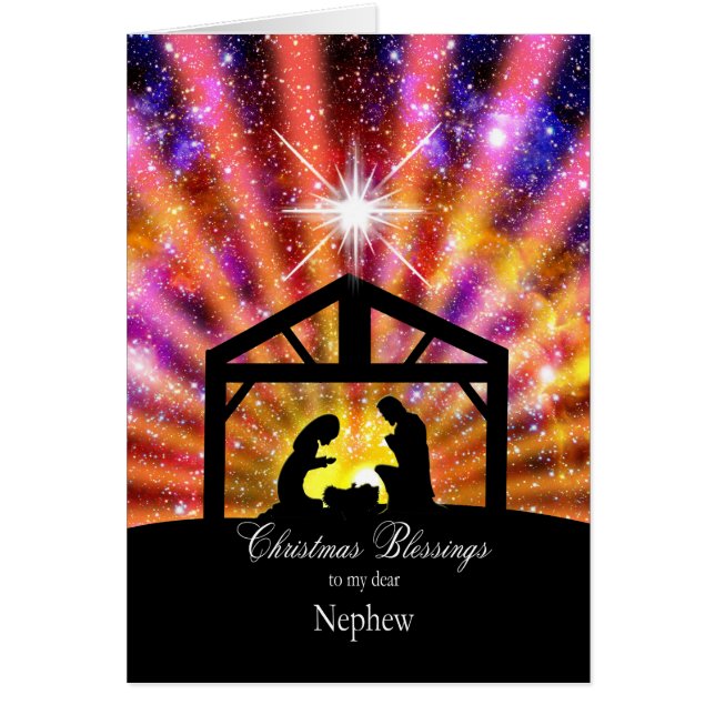 Pour mon neveu, Noël couché de soleil (Devant)