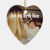 Pour mon ornement de maman de naissance (Droite)