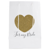 Pour mon sac de cadeau de jeune mariée (Dos)