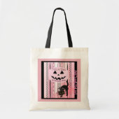 Pour My Boo Crew - Citrouille rose Sac fourre-tout (Devant)
