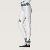 POUR NOËL IMPRIMÉS HAUTES Leggings (Gauche)