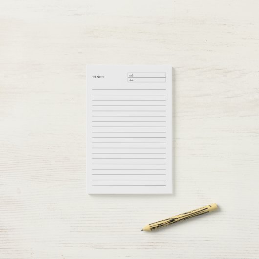 Pour noter Bloc-notes - Notes post-it (Sur un bureau)