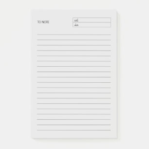 Pour noter Bloc-notes - Notes post-it