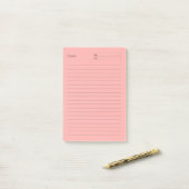 Pour noter Bloc-notes - Notes post-it (Sur un bureau)