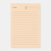 Pour noter Bloc-notes - Notes post-it (Devant)