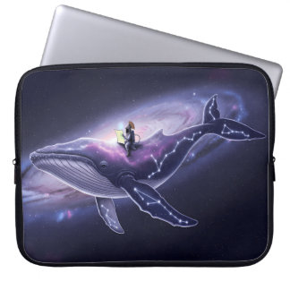 Pour Ordinateur Portable Housse d'ordinateur baleine galactique