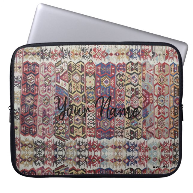 Pour Ordinateur Portable Housse d'ordinateur bohème hippy HAMbyWG (Devant)