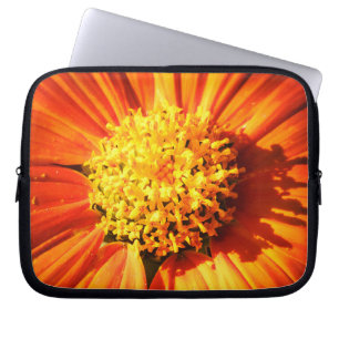 Pour Ordinateur Portable Housse d'ordinateur Fleur Orange Radieuse Art Bota