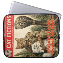 Housse d'ordinateur Magazine de Chat Pulp Fiction