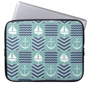 Pour Ordinateur Portable Housse d'ordinateur motif nautique