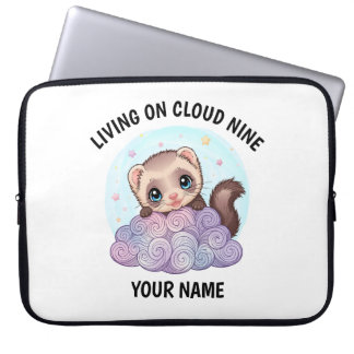 Pour Ordinateur Portable Housse d'ordinateur personnalisée Furet Mignon