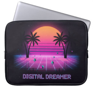 Pour Ordinateur Portable Housse d'ordinateur rembourrée Digital Dreamer