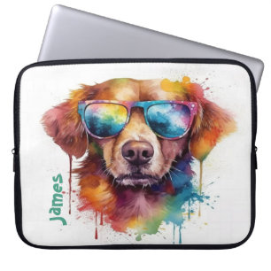 Pour Ordinateur Portable "Je suis le plus cool" Housse d'ordinateur en aqua