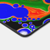 Pour Peinture Style Fluid Art coloré (Coin)