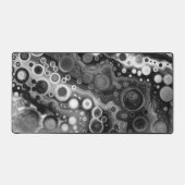 Pour peinture style fluid Art noir et blanc (Recto)