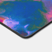 Pour peinture style fluid Art violet et bleu (Coin)