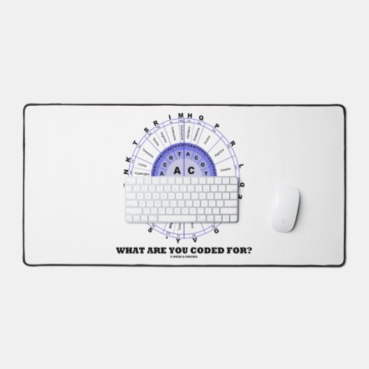 Pour Quoi Avez-Vous Codé ? Roue Acide Amino (Clavier et souris)