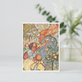 Pour rencontrer une carte postale Illustration Vin (Debout devant)