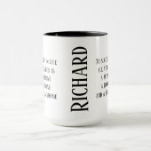 Pour réussir dans la tasse de la vie avec votre (Centre)
