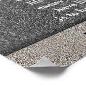 Pour rire souvent et beaucoup - affiche d'art (Coin)