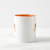 Pour Sauce Renard Mug à café à deux tons (Centre)
