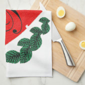 pour serviette de cuisine initiale (Quart Plié)