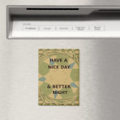 Pour servir et protéger Fridge Magnets (In Situ (Lave-vaisselle))