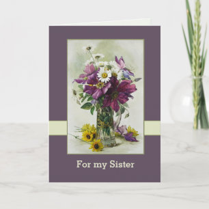 Pour Soeur lors de la Fête des Mères Cartes de voe