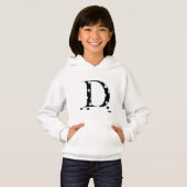 pour sweat - shirt à capuche modèle initial (Devant entier)