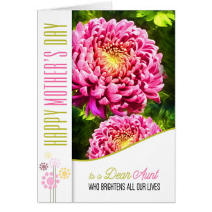 pour tante le Jour des Mères Pink Dahlia Garden