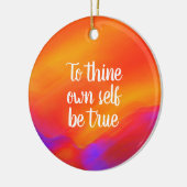 Pour toi-même être un véritable ornement de Jo Ima (Gauche)