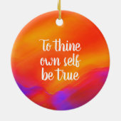 Pour toi-même être un véritable ornement de Jo Ima (Dos)