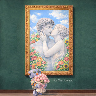 Pour toi, toujours – Carte de vœux d'art surréalis