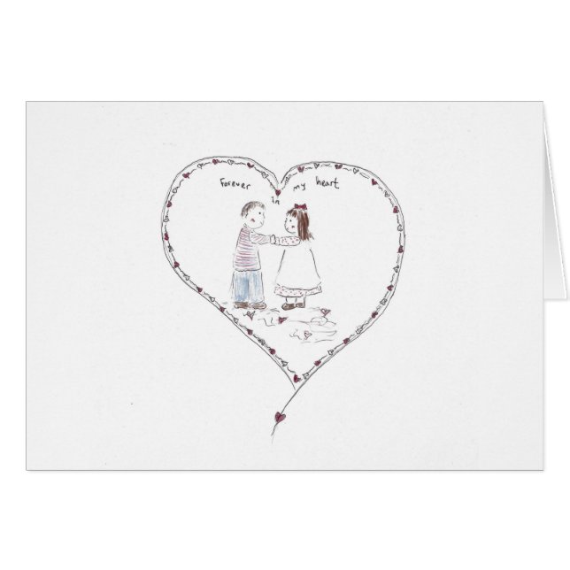 pour toujours à mon coeur (Devant horizontal)