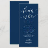 Pour toujours amoureux, Place Setting Merci Cartes (Devant / Derrière)