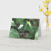 Pour toujours carte du jour de mère d'amour (Fleur jaune)