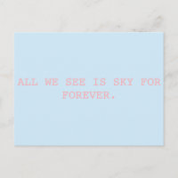 Pour toujours // Chère carte postale Evan Hansen