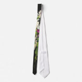 Pour toujours cravate d'impression florale (Dos)