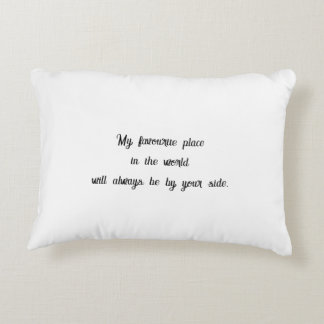 Pour toujours dans l'amour - Coussin de mariage po