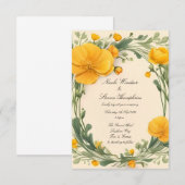 Pour toujours dans le Faire-part de mariage Butter (Devant / Derrière)