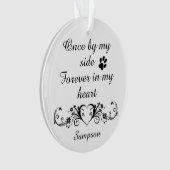 Pour toujours dans mon coeur Animal de compagnie s (devant)