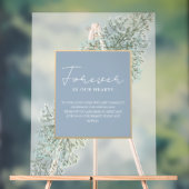 Pour toujours dans nos coeurs Dusty Blue Mariage M (Neutre)