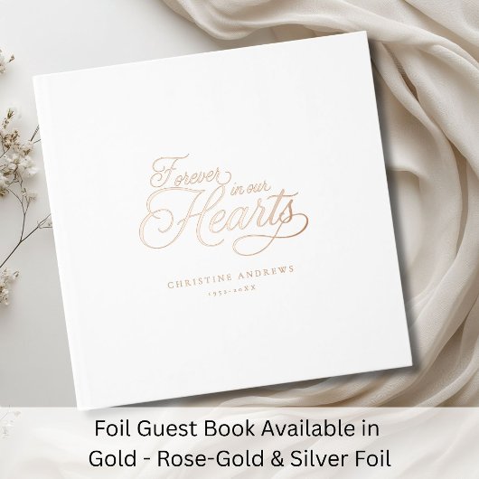 "Pour toujours dans nos coeurs" Garder des funérai