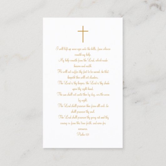 Pour toujours dans nos coeurs Monogramme Carte de  (Dos)