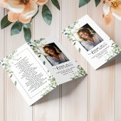 Pour toujours dans nos coeurs Petite carte de priè