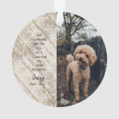 Pour toujours dans nos coeurs Photo de Noël (dos)