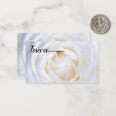 Pour toujours dans notre carte fleuriste Pensées (Devant/Arrière en situation)