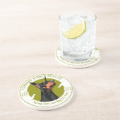 Pour toujours dessous de verre de logo de Dobes (Côté)